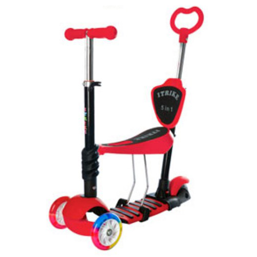 Самокат 5в1 iTrike Maxi JR 3-026-C-1 (red) Самокат 5в1 iTrike Maxi JR 3-026-C-1 (red)